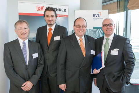Vorschaubild: zentrale Pressekonferenz zum Tag der Logistik 2012 am Vortag, dem 18. April 2012