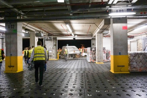 Vorschaubild: Besuch des Europadrehkreuzes von UPS am Flughafen Köln Bonn