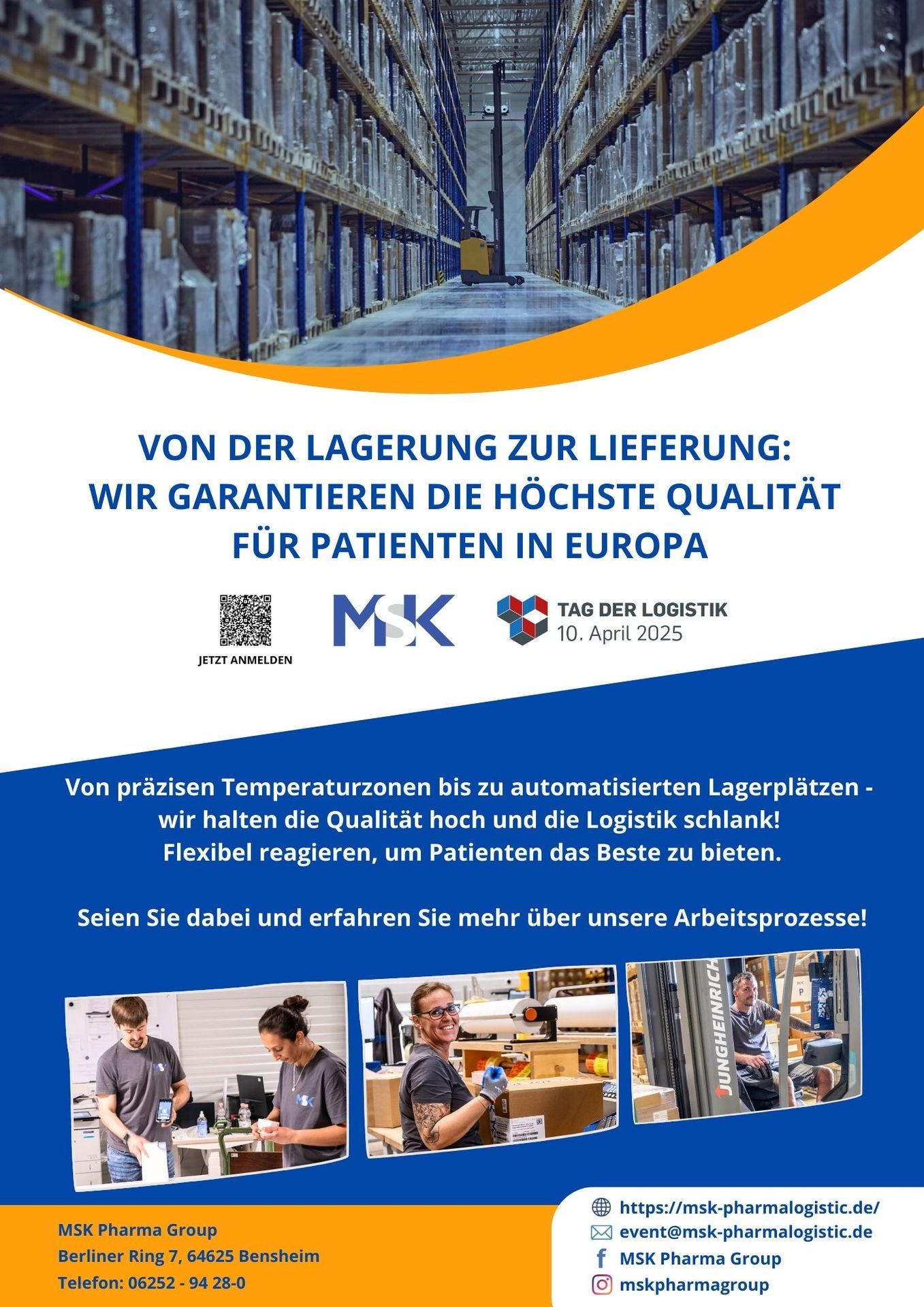 MSK Pharmalogistic Tag der Logistik