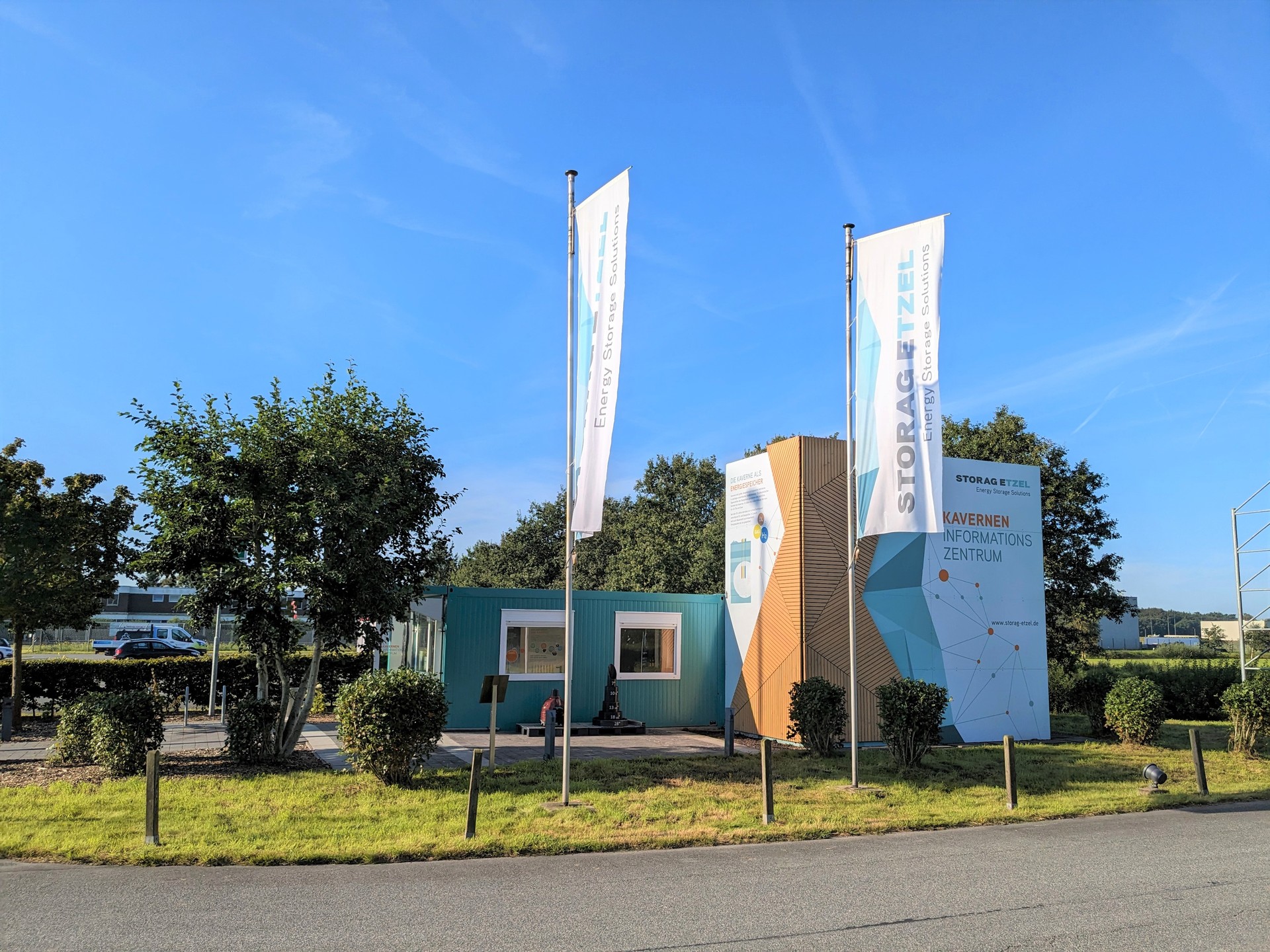 Infobox am Standort Etzel