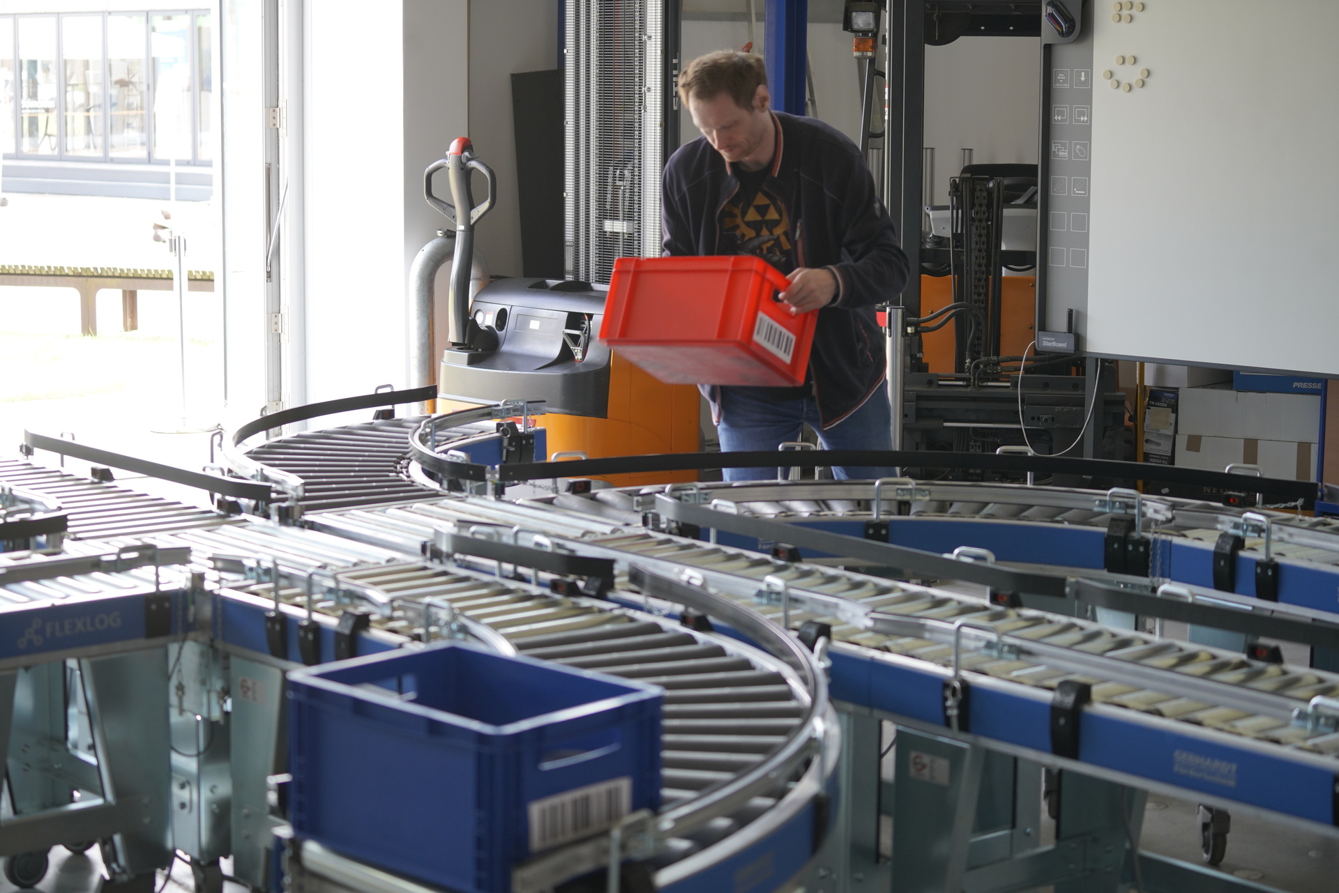 Intralogistiklabor der TH Wildau