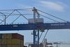 Der Aufstieg..... - die Verladebrücke im Hafen Kehl