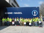 Unser Gruppenabschlussfoto am Ende eines ereignisreichen Tages 