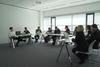Diskussionsrunde nach dem Praxisvortrag zum Thema „Future Logistics im Cluster Smart Logistik auf dem RWTH Aachen Campus“
