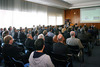 H. Baues, Technischer Vorstand bei seinem Vortrag